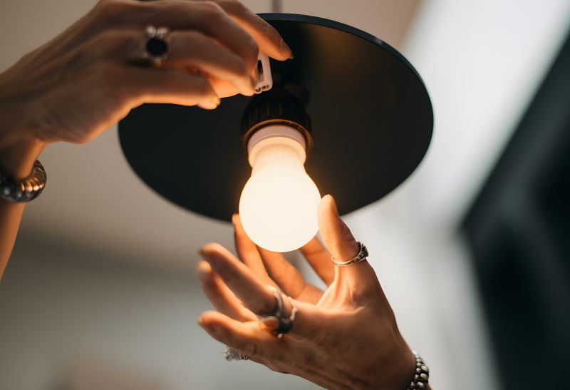 Installing light fixtures